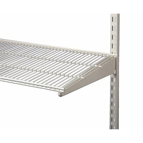 Console pour étagère fil - système suspendu - L 420 mm - blanc ELFA
