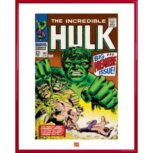 Poster Encadré: Marvel Comics - Super-Héros (91x61 cm), Cadre