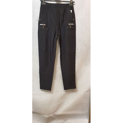 Pantalon Noir D'ete Femme Jst Formy Paris Taille 40