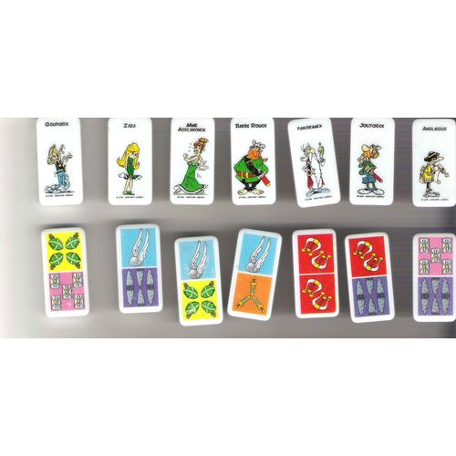 Lot De 7 Domino Collection Astérix 