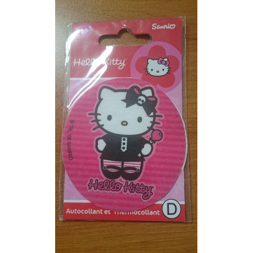 Patch Thermocollant Et Autocollant "Hello Kitty"