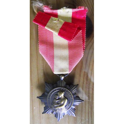 Médaille Ancienne Famille Française.République Française Ministère De La Santé Publique.La Patrie Reconnaissante