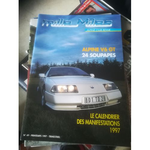 Mille Miles 49 De 1997 Alpine V6 Gt 24s,Vogt,A310 Baffoun