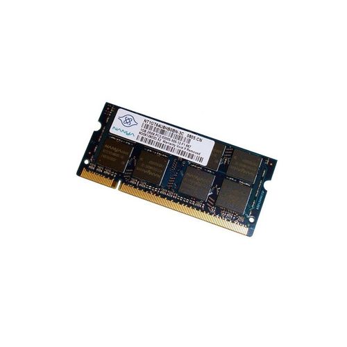RAM PC Portable SODIMM Nanya NT1GT64U8HB0BN-3C DDR2 667Mhz 1Go PC2-5300S CL5
