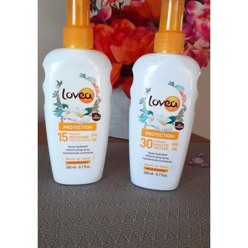 Spray Lovea Protection Solaire 15 Et 30 