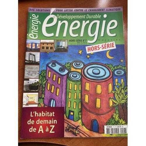 Energie & Développement Durable N° 7 (Hors Série)