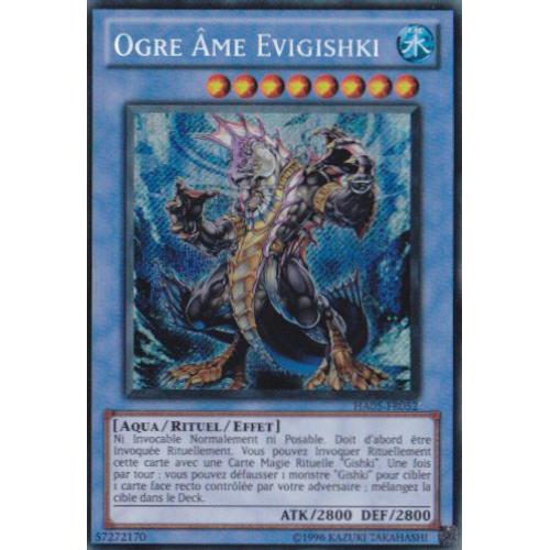  Carte Yu-Gi-Oh Ogre Âme Evigishki, Secret Rare Ha05-Fr052