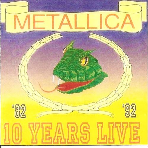 10 Years Live - '82 '92 - Best Of Live - Rare Cd - Collector