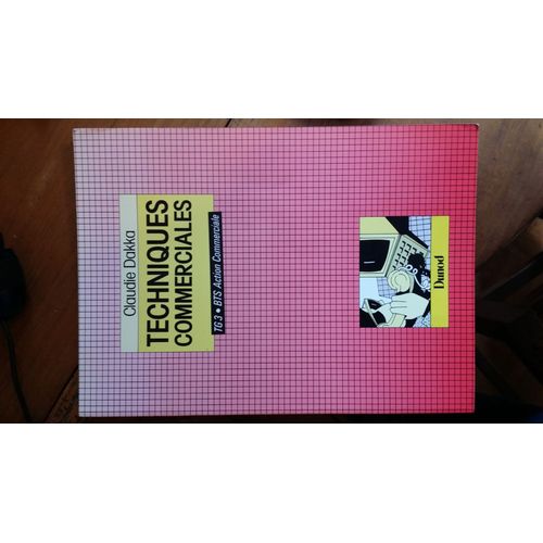Techniques Commerciales - Terminale G 3