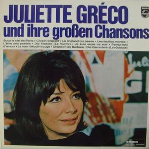 Und Ihre Groben Chansons Juliette Gréco Made In Korea