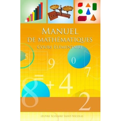 Manuel De Mathématiques Cours Élémentaire