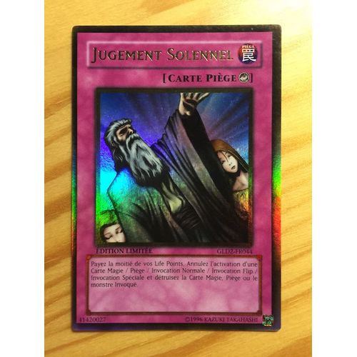 Yu-Gi-Oh! - Gld2-Fr044 - Jugement Solennel - Gold Rare