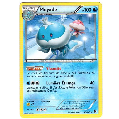 Carte Pokémon 45/149 Moyade 100 Pv Frontières Franchies Neuf Fr