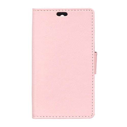 Etui Type Portefeuille Rose Pour Asus Zenfone 2 5.0 Ze500kl Avec Rabat Latéral F