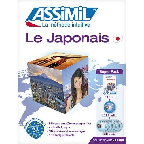 Le Japonais Super Pack (4 Cd Audio Et 1 Cd Mp3) - (5 Cd Audio)