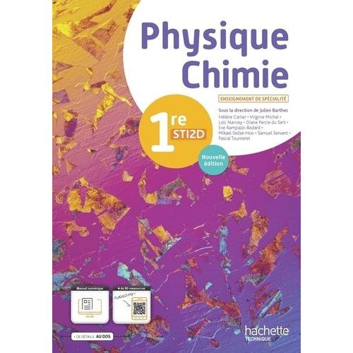 Physique-Chimie 1re Sti2d - Enseignement De Spécialité