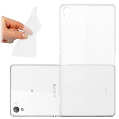Coque Gel En Silicone Transparent Pour Sony Xperia Z3 Plus