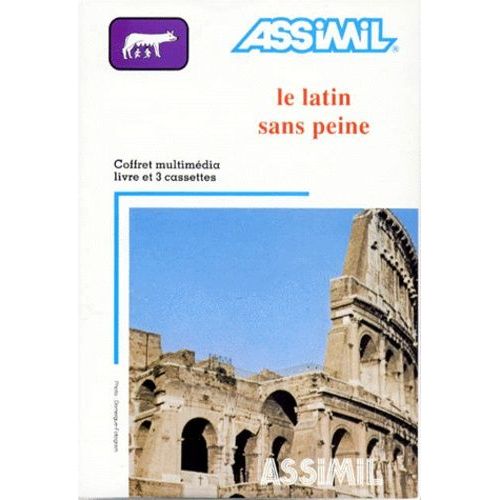 Le Latin Sans Peine - Coffret Avec Livre Et 3 Cassettes