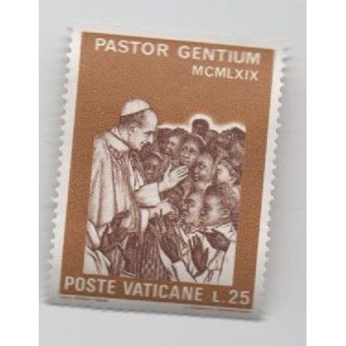 Timbre Vatican Pastor Gentium Vaticane 
