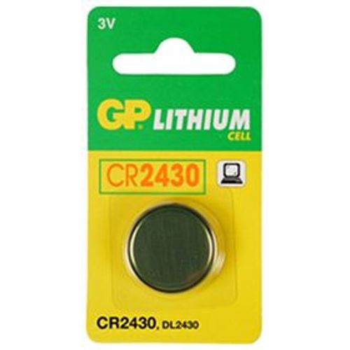 PILE BOUTON LITHIUM CR2430 3V