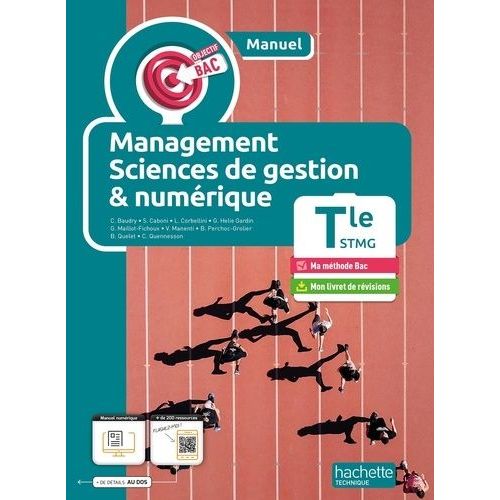 Management, Sciences De Gestion & Numérique Tle Stmg