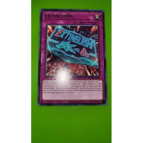 Carte Yugioh ! Extinction ! Mzmi-Fr080 Commune