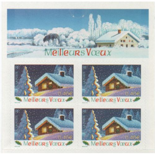 France 2002: Bloc De 4 Timbres Auto-Adhésifs N° 34 Provenant De Carnett