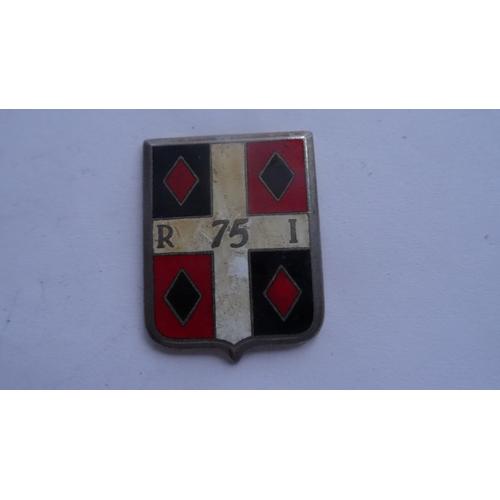 Insigne 75 Régiment D'infanterie Sans Attache