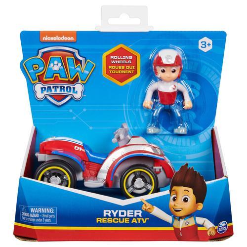 La Pat' Patrouille Vehicule + Figurine Ryder Paw Patrol (Solid)