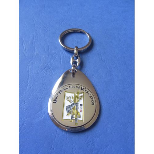 Insigne / Porte Cles / Unite Francaise De Verification / Uvf
