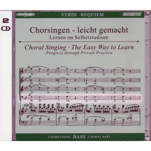 Verdi-Requiem-Cd's De Travail De La Partie De Basse