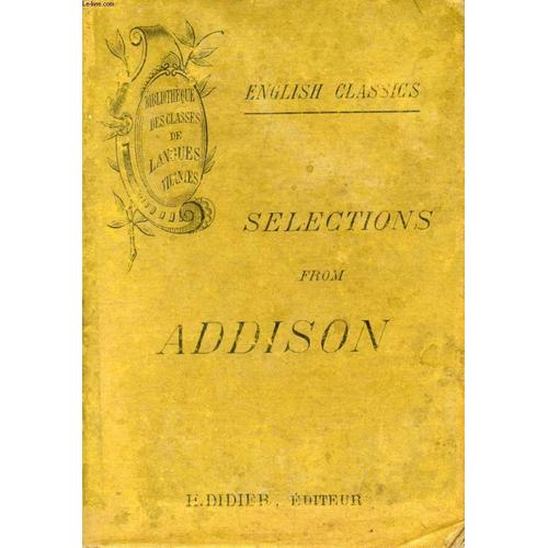 Selections From Addison