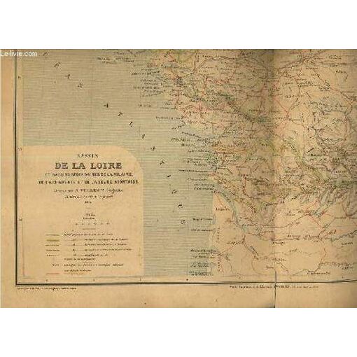1 Carte - Bassin De La Loire Et Bassins Secondaires De La Vilaine, ...