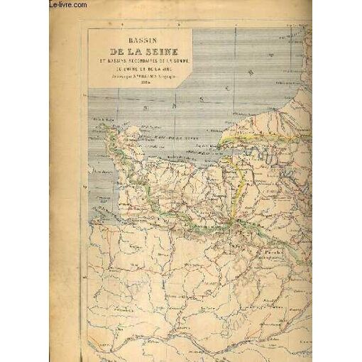1 Carte - Bassin De La Seine Et Bassins Secondaires De La Somme, De...
