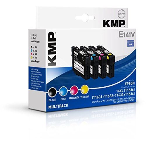 KMP E141V Multipack BK/C/M/Y kompatibel mit Epson T 163