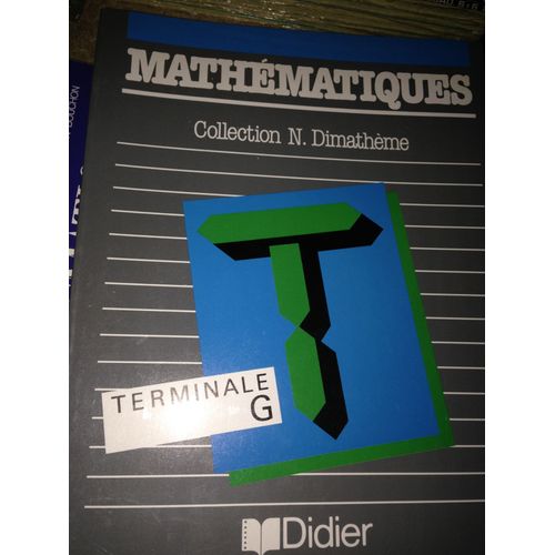 Mathématiques Terminale G