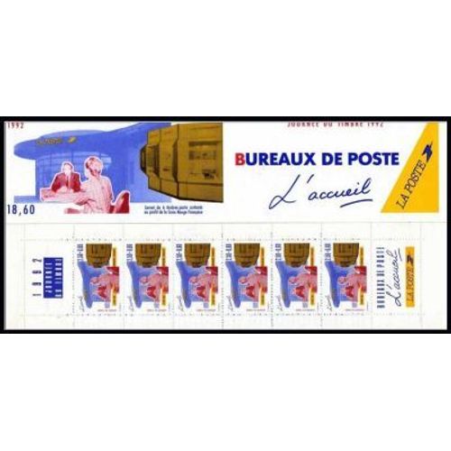 Bande Carnet - Journée Du Timbre L'acceuil - N° Bc2744a - Année 1992 Neuf ++ Non Plié