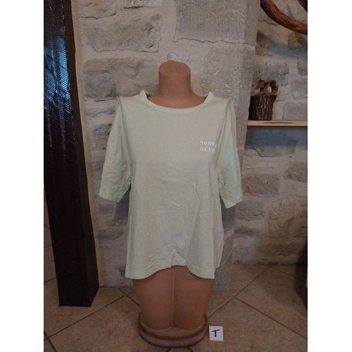 Tee-Shirt Femme Camaïeu Taille L Neuf (10)