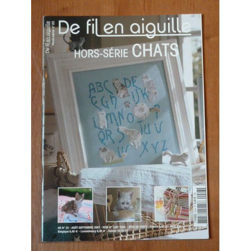 De Fil En Aiguille Hors Série N° 23 - Chats