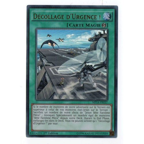 Yu-Gi-Oh! - Mp14-Fr037 - Décollage D'urgence ! - Ultra Rare