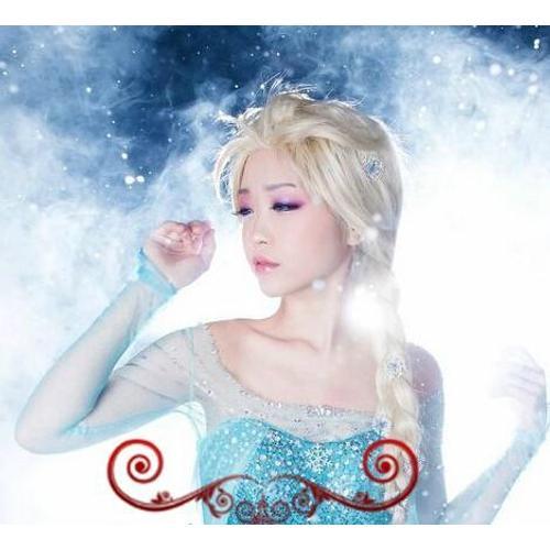 Perruque Elsa La Reine des neiges fille - La Reine des neiges 2. Livraison  24h