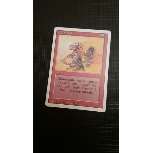 Disintegrate - Magic Revised - Anson Maddocks