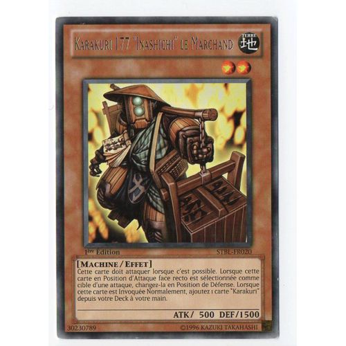 Yu-Gi-Oh! - Stbl-Fr020 - Karakuri 177 "Inashichi" Le Marchand - Rare