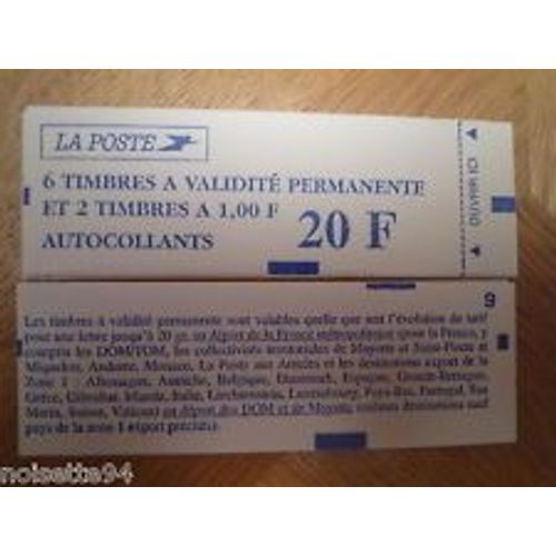  Carnet 20f Marianne Du 14 Juillet N° 1508 Yt Neuf**