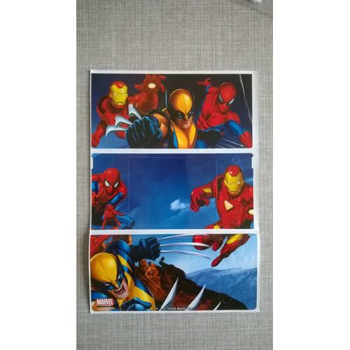 Graphic Skin Marvel Héros Pour Dsi