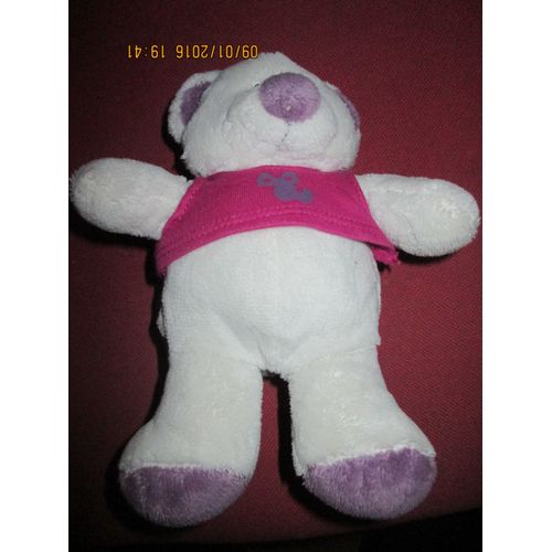 Doudou Ours Tout Compte Fait Tcf  Violet 