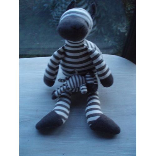 Doudou Boite À Musique Zèbre Sia