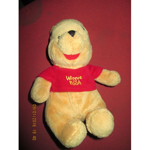 Doudou Winnie The Pooh Nicotoy Disney Assis 20 Cm 