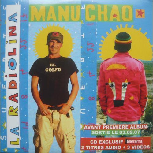 Manu Chao - La Radiolina - 2 Titres Audio + 3 Videos