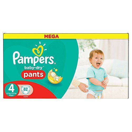 Pampers Baby-Dry Pants Couches Taille 4 (Maxi) 8-15 Kg X 82